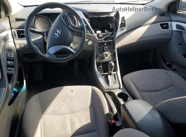 5NPDH4AE6GH727409 2016 HYUNDAI ELANTRA Silver 