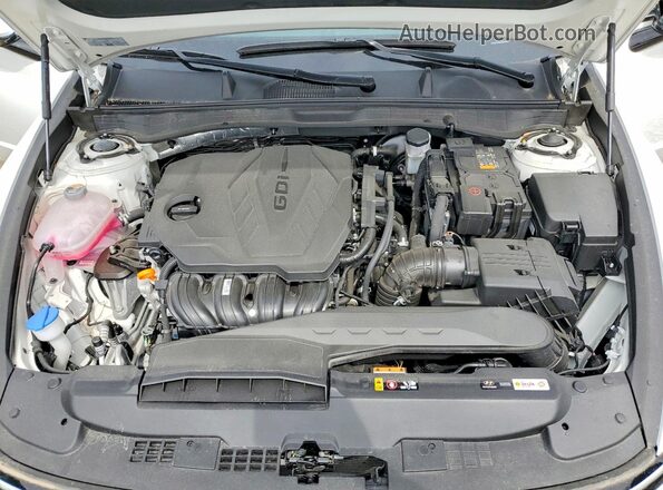 KMHL64JA8SA506551 2025 HYUNDAI SONATA White Շարժիչի բաժամունքի տեսք
