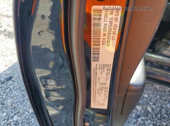 1C4RDJDG4LC412370 2020 DODGE DURANGO Black 