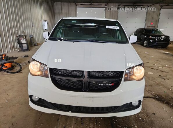 2C4RDGBG5KR704444 2019 DODGE GRAND White Widok z tyłu