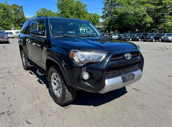 JTEBU5JR1G5373905 2016 TOYOTA 4RUNNER Black Вид спереду
