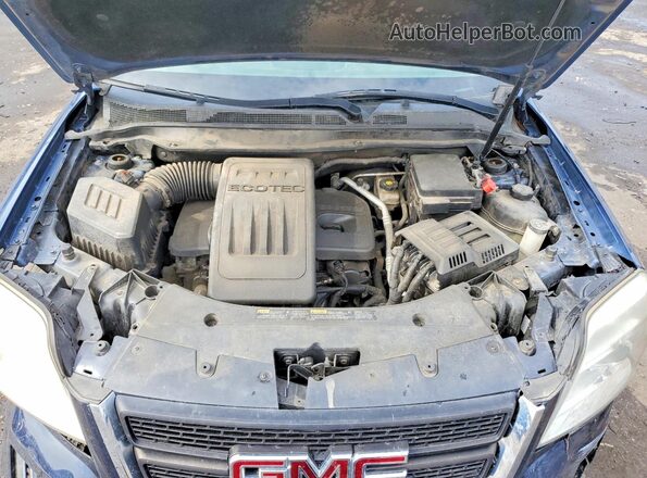 2GKFLTEK0G6332121 2016 GMC TERRAIN Blue VIN կոդի պիտակի տեսք