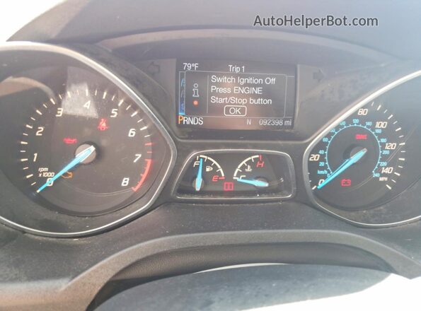 1FMCU9JX0GUA37050 2016 FORD ESCAPE Red Հետևի նստատեղերի տեսք