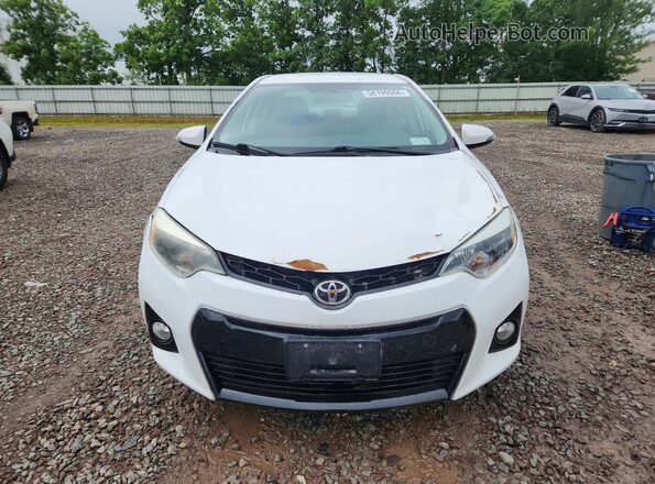 5YFBURHE5GP566608 2016 TOYOTA COROLLA White Հետևի տեսք
