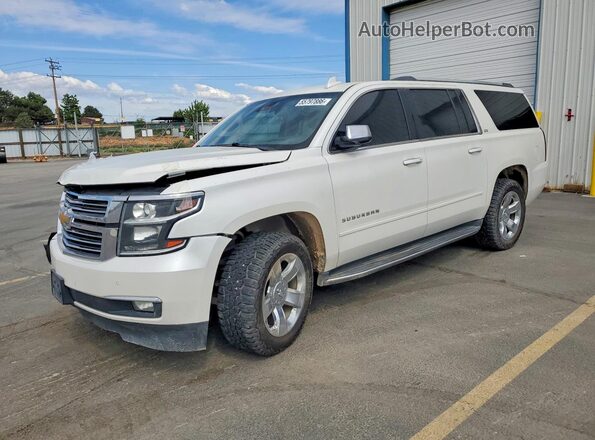 1GNSKJKC2GR169529 2016 CHEVROLET SUBURBAN White Tył lewy