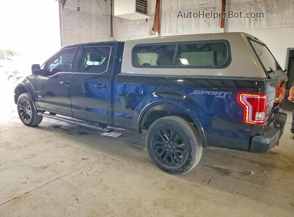 1FTFW1EG4GKE35185 2016 FORD F150 Black Trasero derecho