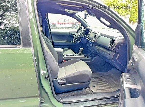 3TMDZ5BNXNM136041 2022 TOYOTA TACOMA Green უკანა ხედი