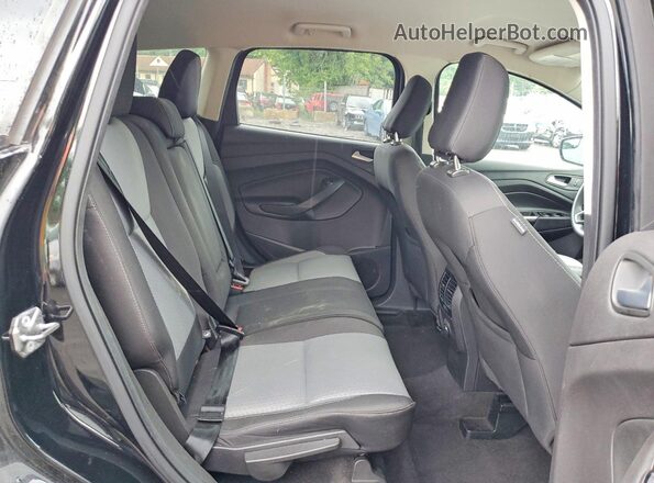 1FMCU9GD3JUB87299 2018 FORD ESCAPE Black უკანა სალონის ხედი