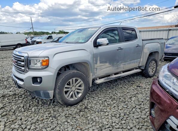 1GTP6DE16G1239577 2016 GMC CANYON Silver Հետևի ձախ