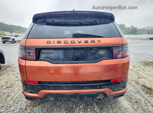 SALCL2FX7MH883423 2021 LAND ROVER DISCOVERY Orange Սալոնի դիմացի տեսք