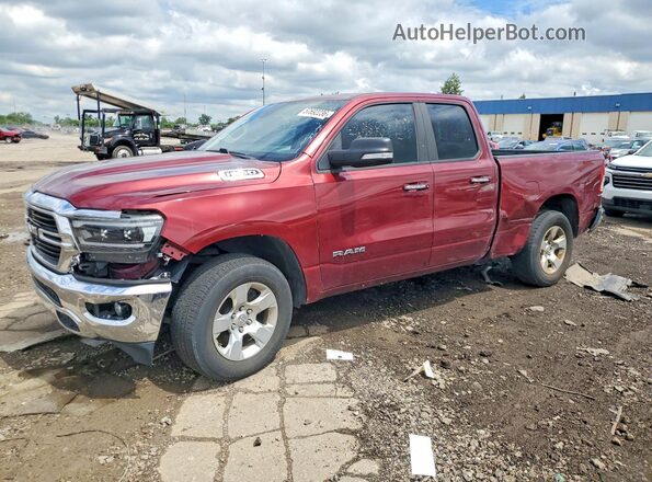 1C6SRFBT5LN195777 2020 RAM 1500 Burgundy Задня ліва чверть