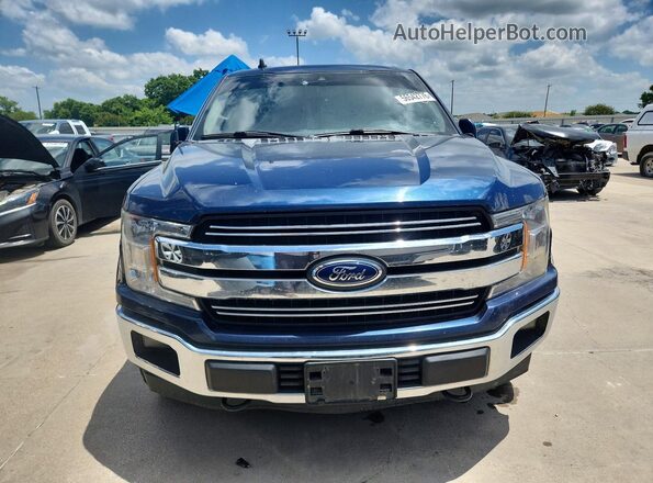 1FTEW1E59KKD03493 2019 FORD F150 Blue 