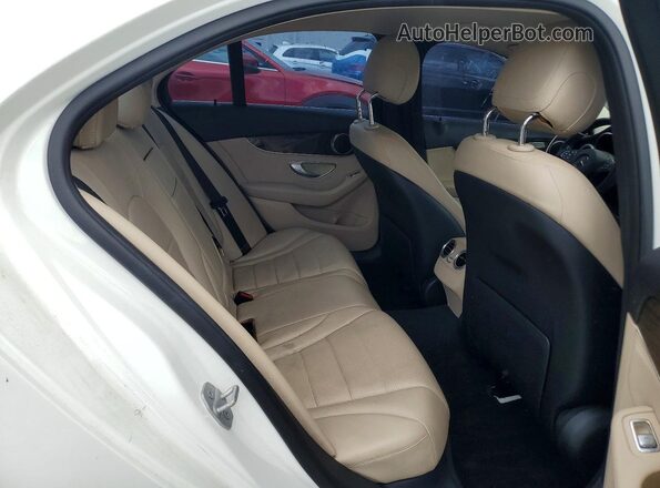 55SWF4KBXGU130974 2016 MERCEDES-BENZ C White 