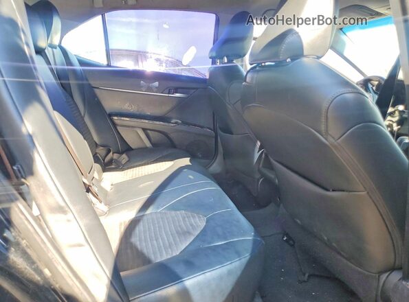 4T1B11HK6KU218324 2019 TOYOTA CAMRY Black Вид задньої частини салону