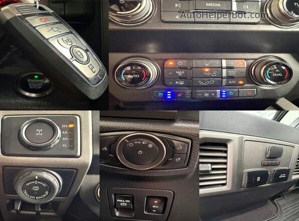 1FTFW1RG4LFC17289 2020 FORD F150 Black Widok naklejki z numerem VIN
