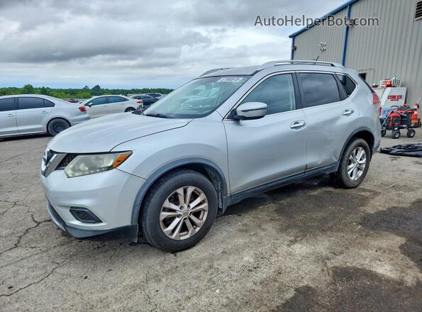 KNMAT2MTXGP594688 2016 NISSAN ROGUE Silver 