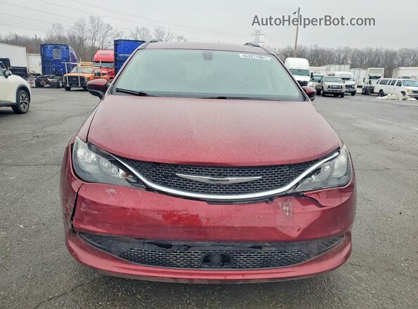 2C4RC1DG9MR537733 2021 CHRYSLER VOYAGER Burgundy Հետևի տեսք