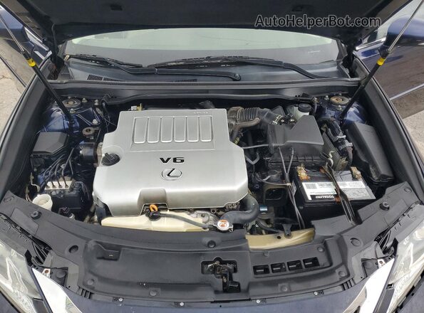 58ABK1GG9HU065448 2017 LEXUS ES Blue Engine compartment view