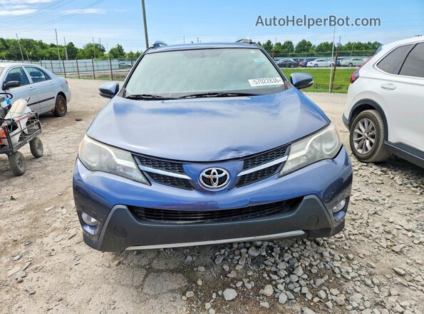 2T3DFREV2DW108887 2022 TOYOTA RAV4 Blue Հետևի տեսք
