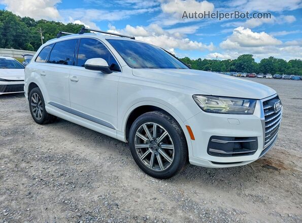 WA1LAAF71HD023645 2017 AUDI Q7 White Դիմացի տեսք