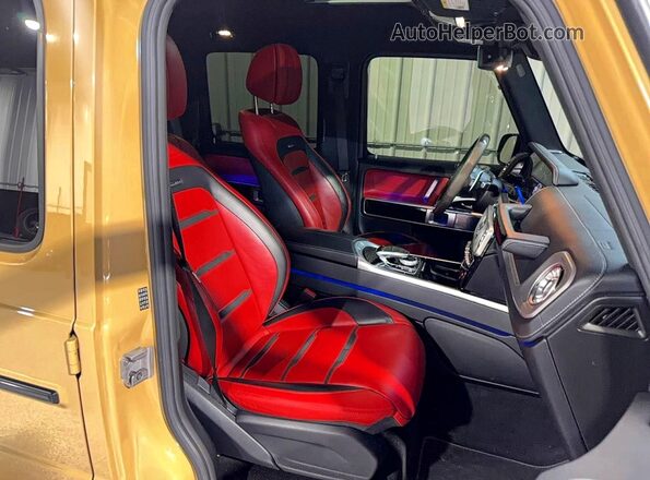 W1NYC7HJ5MX389465 2021 MERCEDES-BENZ G-CLASS Желто-коричневый Вид сзади