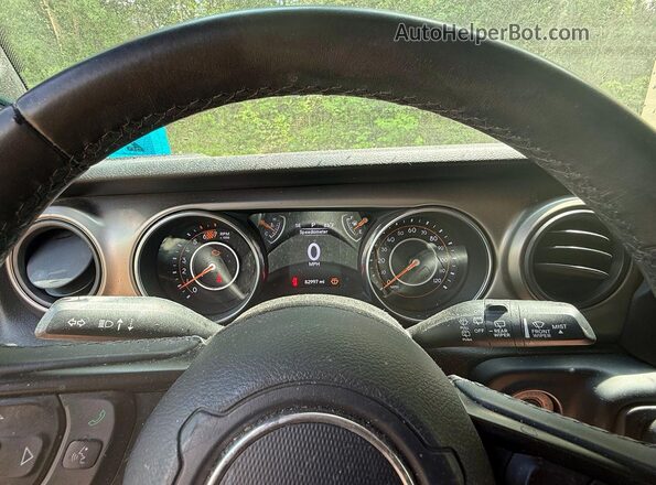 1C4GJXAN7JW221947 2018 JEEP WRANGLER Gray Vista del cuadro de instrumentos