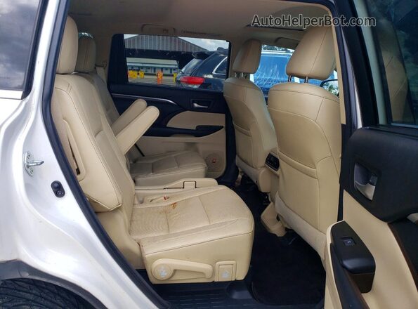 5TDYKRFH4GS136962 2016 TOYOTA HIGHLANDER White 