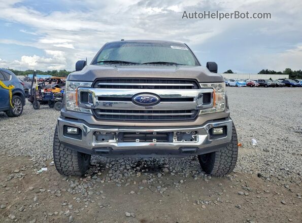 1FTEX1CP4JFC39923 2018 FORD F150 Gray 