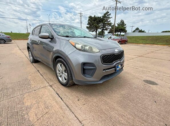KNDPM3AC0K7513417 2019 KIA SPORTAGE Gray Задня ліва чверть
