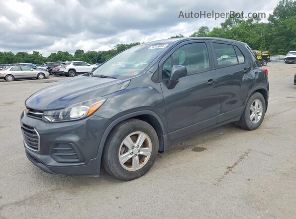 3GNCJKSBXKL341925 2019 CHEVROLET TRAX Gray 