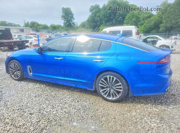 KNAE25LA3K6064399 2019 KIA STINGER Blue 