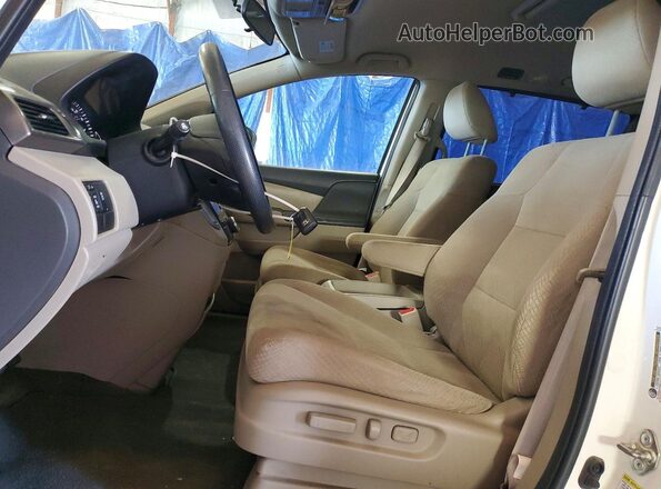 5FNRL5H34HB012188 2017 HONDA ODYSSEY White Առջևի վահանակի տեսք