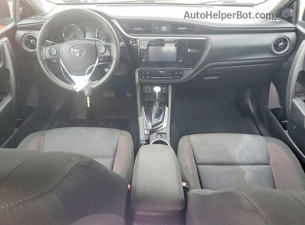 5YFBURHE1KP893323 2019 TOYOTA COROLLA Gray Вид щитка приладів