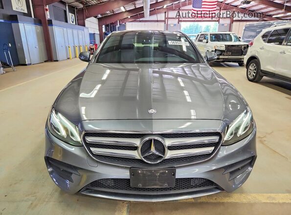 WDDZF4KB9HA030976 2017 MERCEDES-BENZ E-CLASS Gray უკანა ხედი