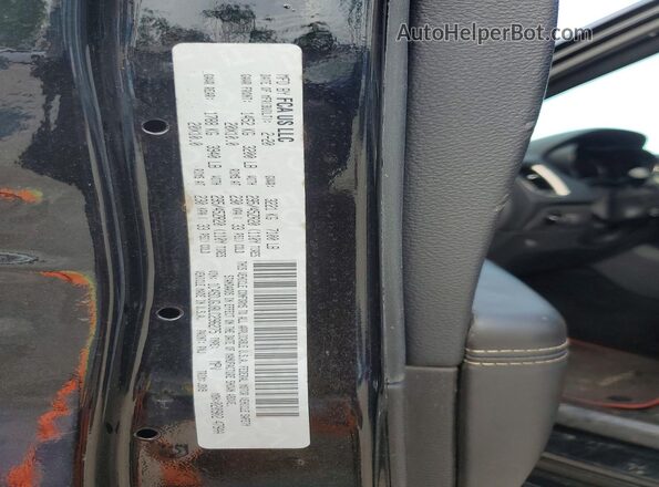 1C4SDJGJ8LC296275 2020 DODGE DURANGO Black 360 interior view