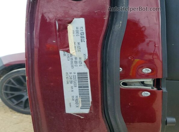 2C3CDXCT6JH216100 2018 DODGE CHARGER Burgundy 