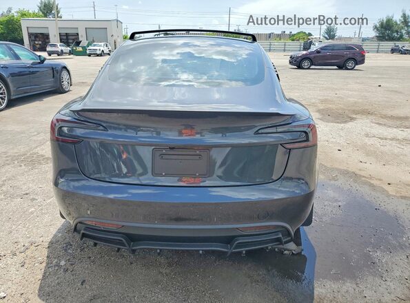 5YJ3E1EA6SF998777 2025 TESLA MODEL 3 Gray Սալոնի դիմացի տեսք