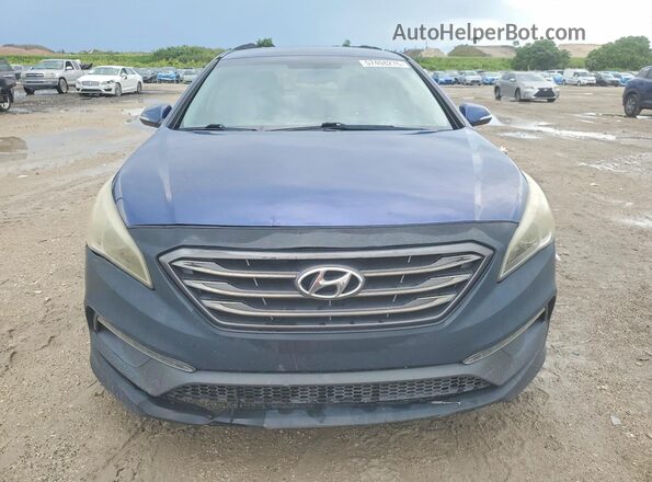 5NPE34AF6GH316698 2016 HYUNDAI SONATA Blue 