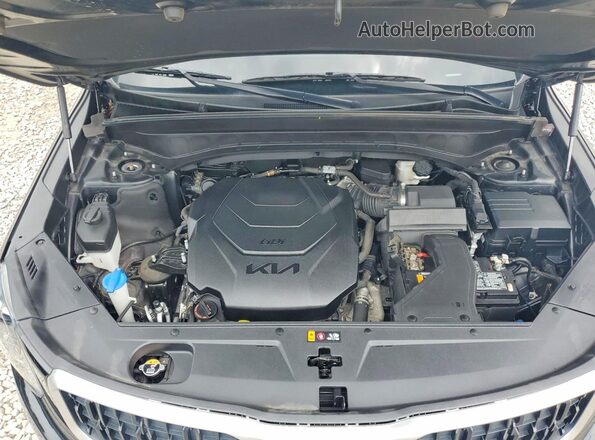 5XYP34GC3PG357898 2023 KIA TELLURIDE Black Вид наклейки з VIN-кодом
