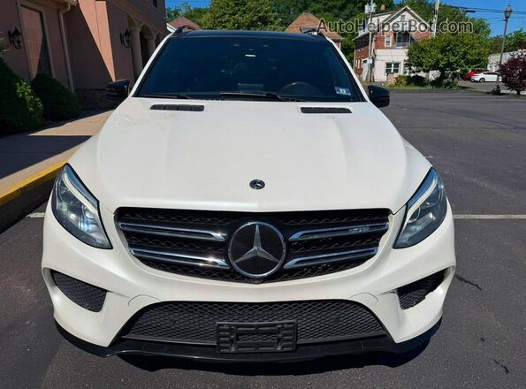4JGDA6EB4JB018952 2018 MERCEDES-BENZ GLE-CLASS White Rear view