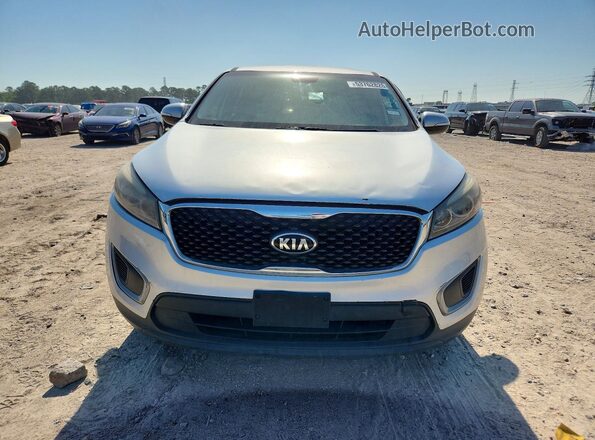 5XYPG4A33JG351314 2018 KIA SORENTO Silver 