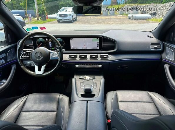 4JGFB5KB8MA395671 2021 MERCEDES-BENZ GLE White უკანა სავარძლების ხედი