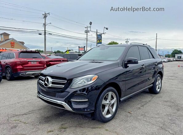4JGDA5GB8KB204597 2019 MERCEDES-BENZ GLE Black Trasero izquierdo