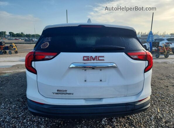 3GKALMEV2LL144409 2020 GMC TERRAIN White Սալոնի դիմացի տեսք