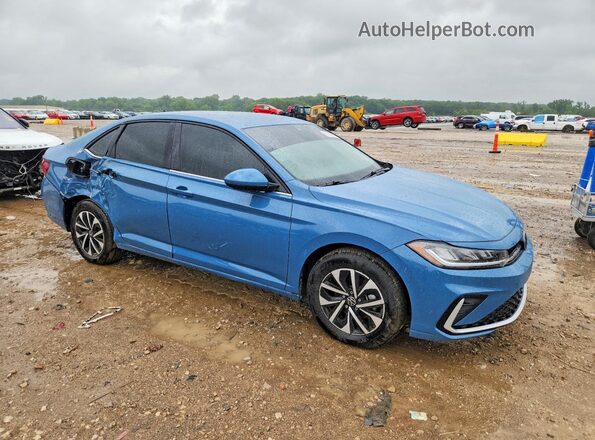 3VW5X7BU5SM109190 2025 VOLKSWAGEN JETTA Blue 