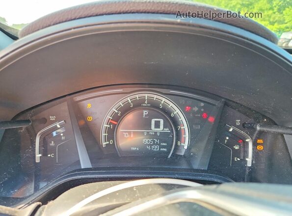 2HKRW6H3XJH201321 2018 HONDA CR-V Серебряный Вид задних сидений