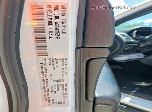 1C4RJEAG4NC155959 2022 JEEP GRAND White Панорамний вид салону 360°