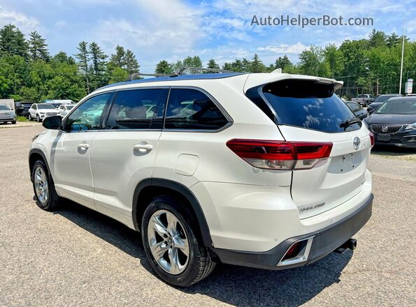 5TDDZRFH2JS908604 2018 TOYOTA HIGHLANDER White Delantero derecho