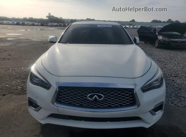 JN1EV7BR7MM753571 2021 INFINITI Q50 White Widok z tyłu