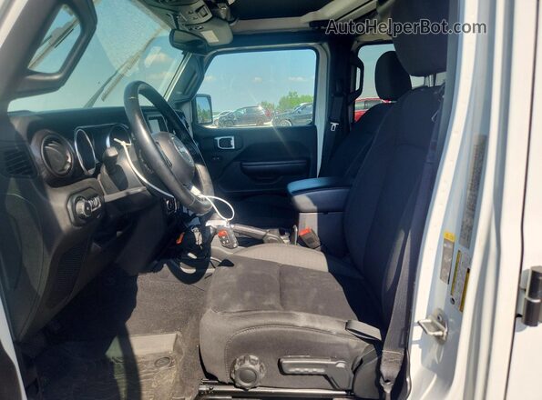 1C4HJXDG6LW201595 2020 JEEP WRANGLER White Առջևի վահանակի տեսք